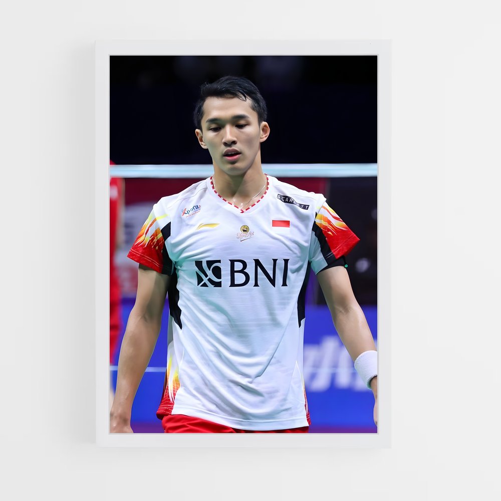 Poster Badminton Passion (vue 3)